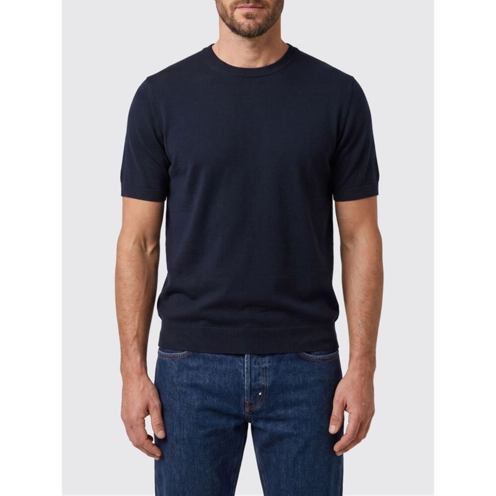 Zanone Sweater Men Blue
